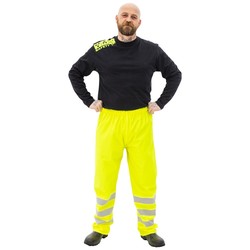 PATRON Hi-Vis sadehousut Pronssi huomiokeltainen